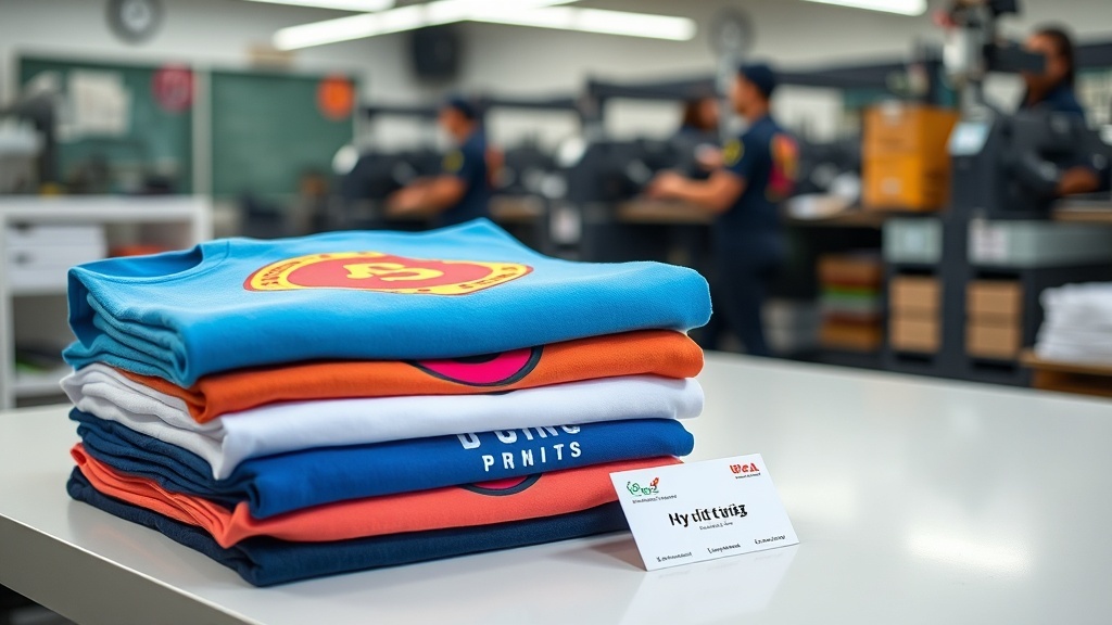 סיכום הדפסת לוגו על חולצות